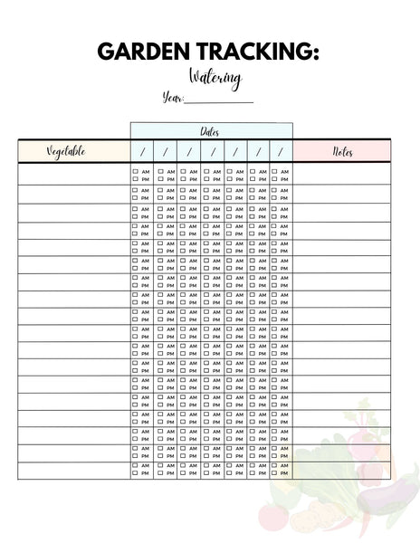 Vegetable Garden PLanner