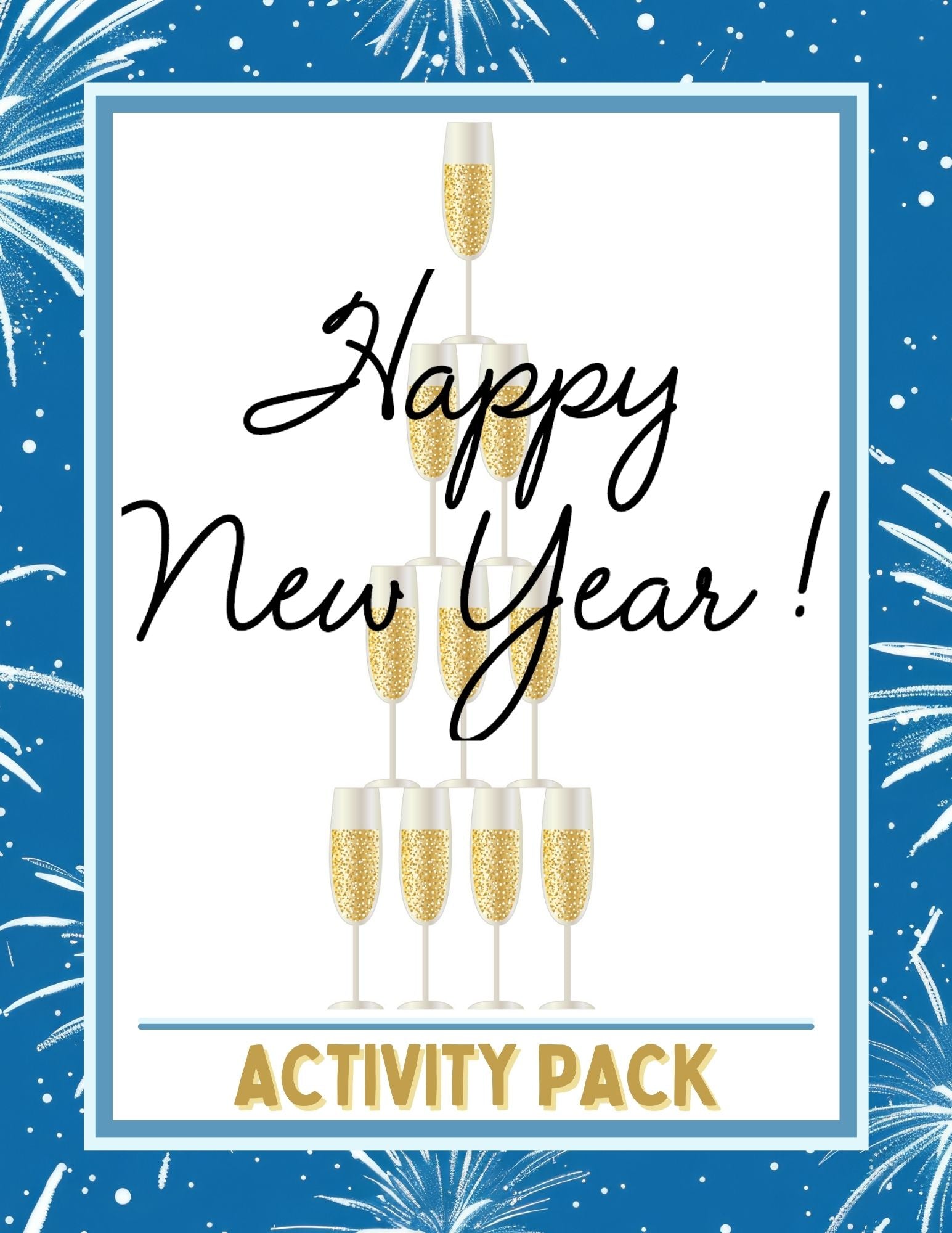 New Years Eve Mega Activity Pack