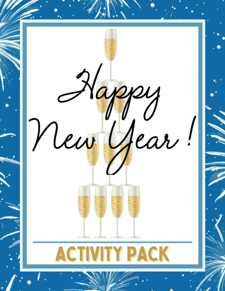 New Years Eve Mega Activity Pack