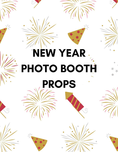 New Year's Eve Photo Booth Props