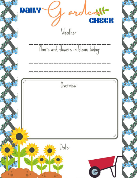 Garden Planner in Blue
