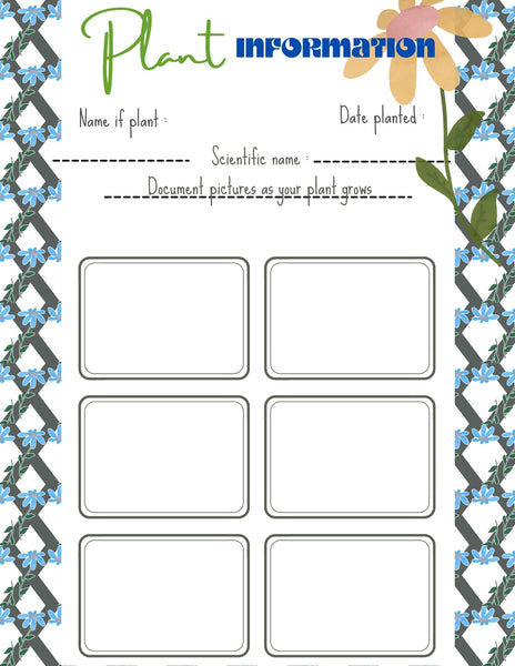 Garden Planner in Blue