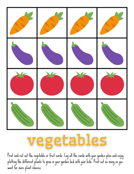 Simple Kids Garden Planner