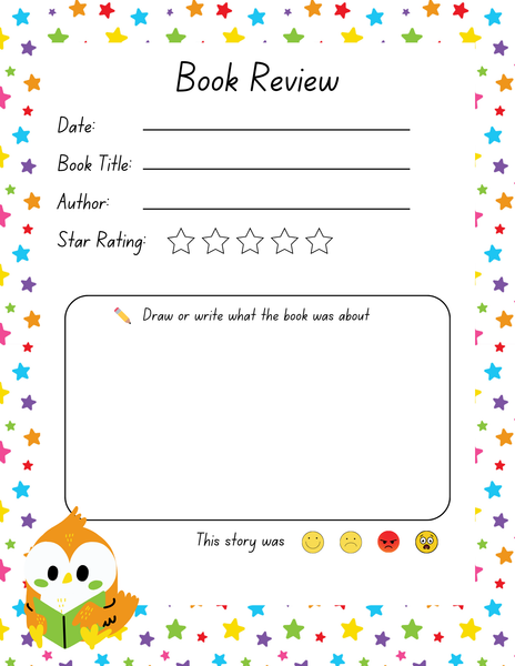 Kid's Reading Journal