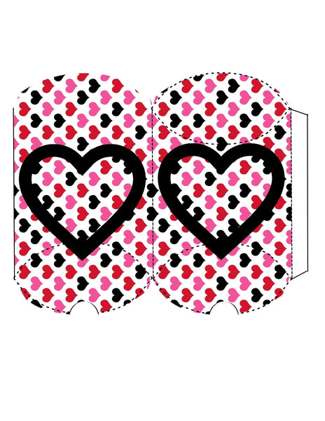 Valentine's Gift Pillow Boxes - Printable