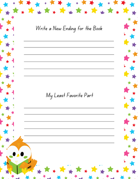 Kid's Reading Journal