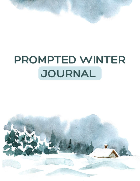 Prompted Winter Journal