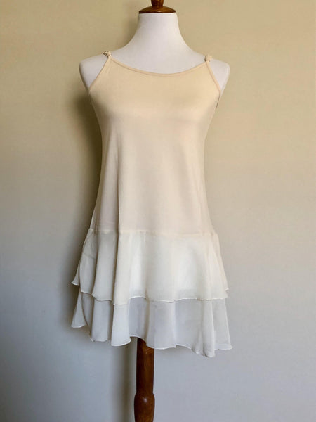 Iris Chiffon Top Extender - Cream