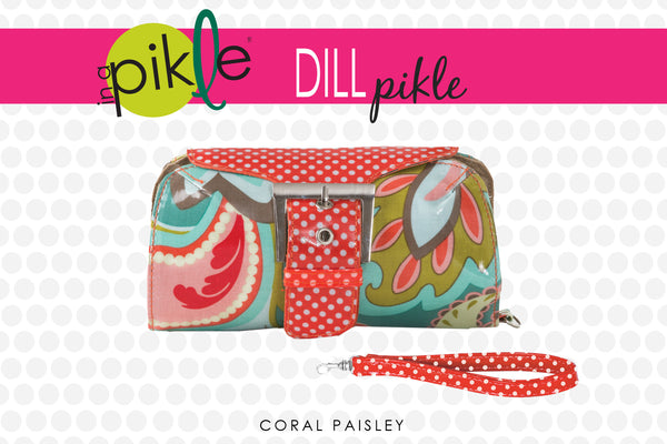 DILL PIKLE in Coral Paisley
