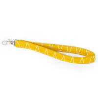 WRISTLET in Yellow Chevron