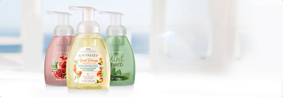 Orange Odor-Neutralizing & Sol U guard Foaming Hand Soap